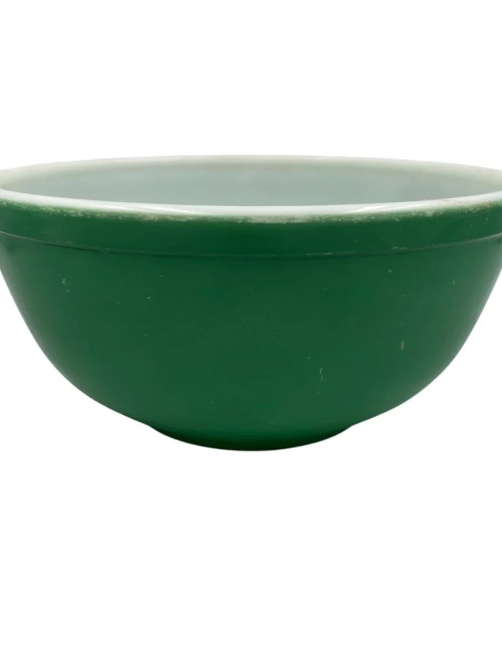 Vintage Pyrex #403 Primary Green 2.5 quart mixing Bowl